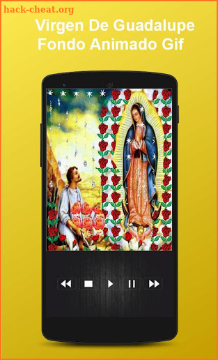 Virgen De Guadalupe Fondo Animado Gif screenshot