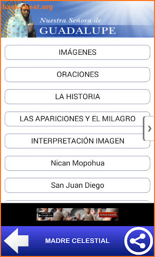 VIRGEN GUADALUPE MEXICO screenshot