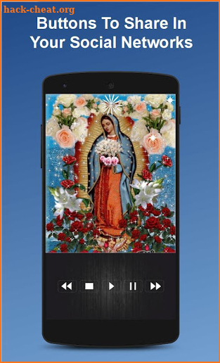 Virgin Of Guadalupe Among Roses Live Wallpaper screenshot