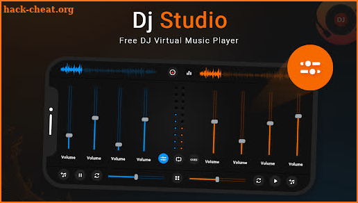 Virtual 3D Dj Studio - Free Online Music Player screenshot