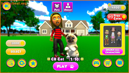 Virtual Cat Simulator: Cute Cat Kitty Game screenshot