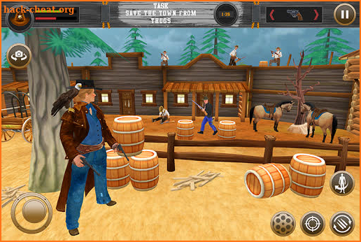 Virtual Cowboy Western sheriff real life screenshot