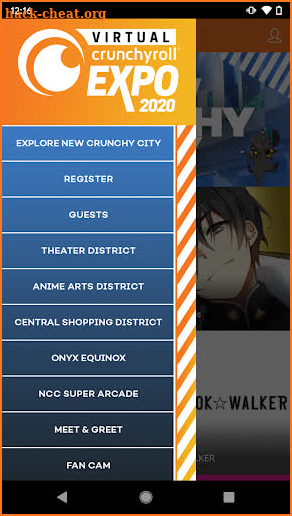 Virtual Crunchyroll Expo screenshot