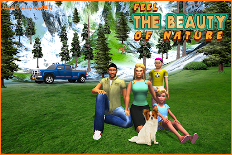 Virtual Family Happy hilly Adventure screenshot