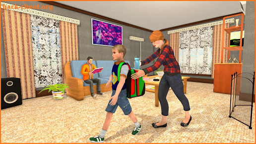 Virtual Family Mom Babysitting Game screenshot