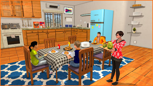 Virtual Family Mom Babysitting Game screenshot