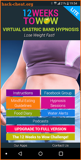 Virtual Gastric Band Hypnosis Lite screenshot