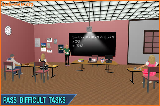 Virtual Girl Life: New High School Girl Sim screenshot