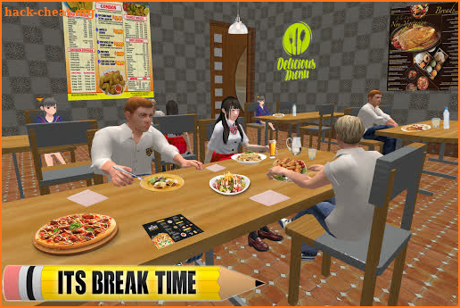 Virtual Girl Simulator: High School Girl Life screenshot