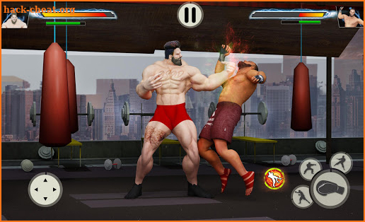 Virtual Gym Fighting: Real BodyBuilders Fight screenshot