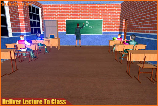 Virtual High School Teacher 3D screenshot