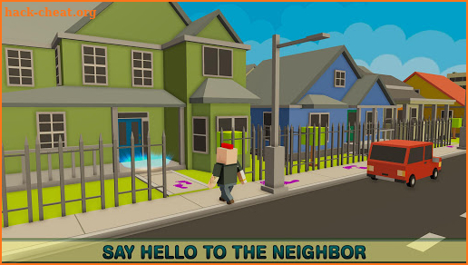 Virtual Life In A Simple Blocky Town screenshot