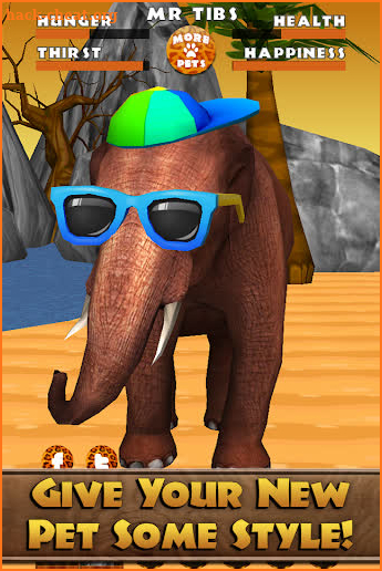 Virtual Pet Elephant screenshot