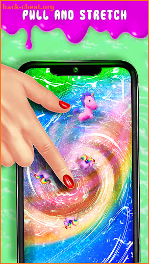 Virtual Slime Game : satisfying slimy simulator screenshot