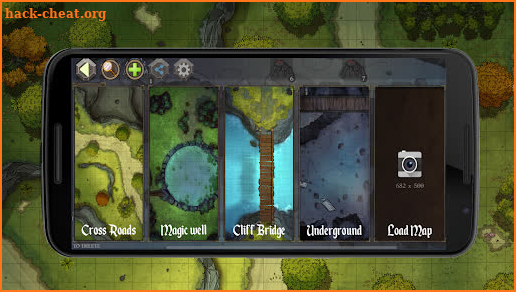 Virtual Tabletop RPG Manager screenshot