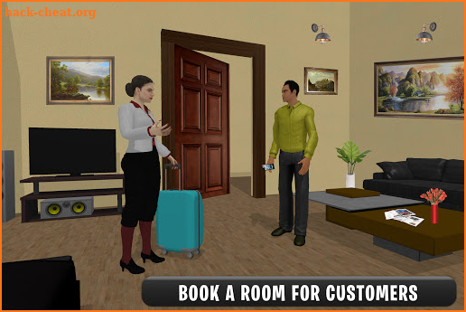 Virtual Waitress Simulator: Hotel Manager Job 3D screenshot