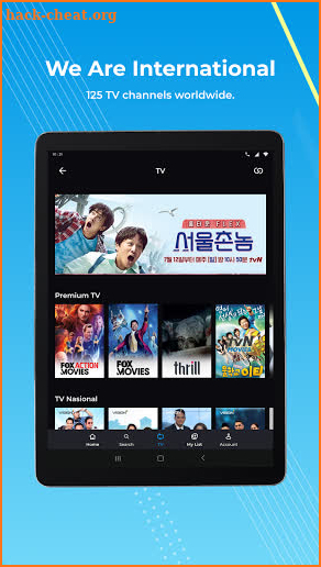 Vision+ : Nonton TV & Film Streaming screenshot