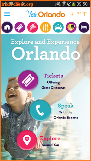 Visit Orlando Destination App screenshot