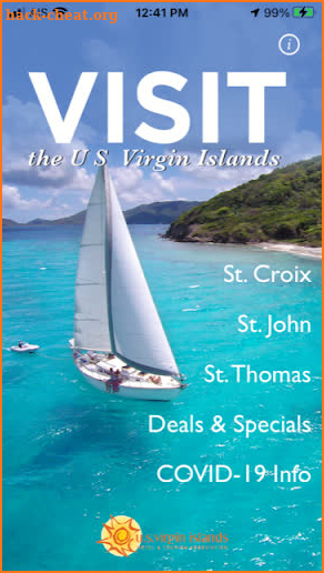 Visit USVI screenshot