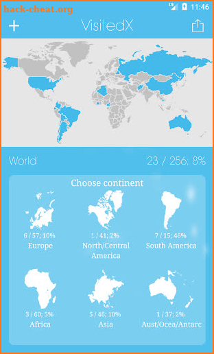 VisitedX - Where have you been? screenshot