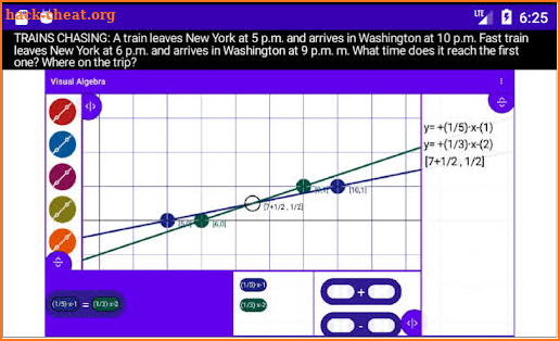 Visual Algebra screenshot