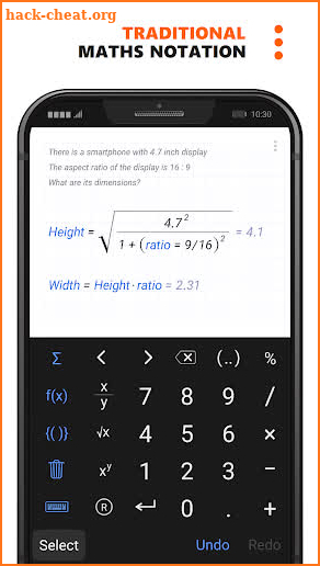 Visual Calculator screenshot