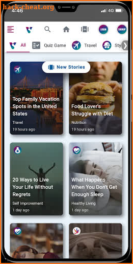 Visual Stories screenshot