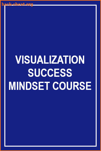 Visualization and Success Mindset Course screenshot