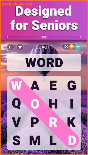 Vita Word Search for Seniors screenshot