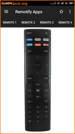 VIZIO TV Remote Control (All in One) screenshot