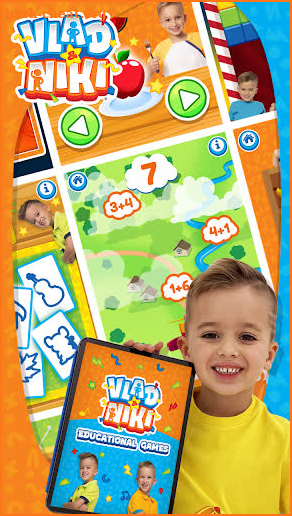 Vlad & Niki. Educational Games screenshot