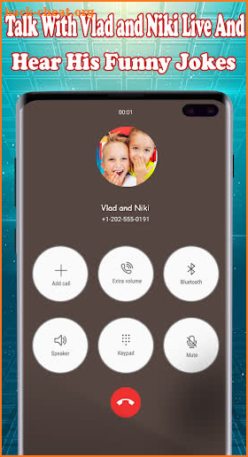 Vlad and Niki Fake Call Video + Chat 2020 screenshot