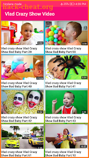 Vlad Crazy Show Video for Kids screenshot