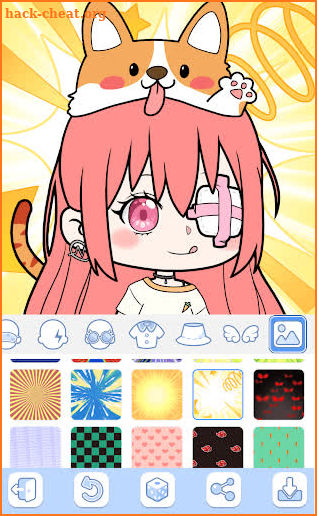 Vlinder Anime Avatar: Dress up screenshot