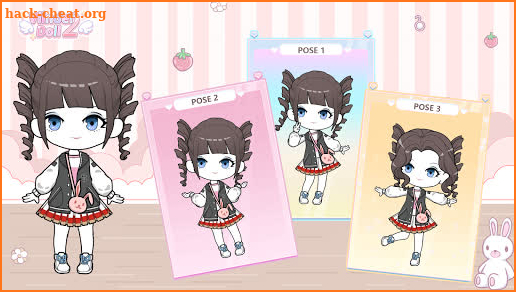 Vlinder Doll 2 - dress up games, avatar maker screenshot