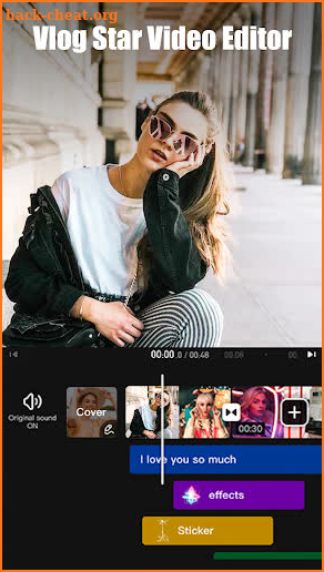 Vlog Star Video Editor screenshot