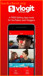 Vlogit - A free video editor made for Vloggers screenshot