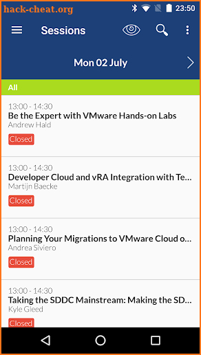 VMware EMPOWER 2018 Europe screenshot