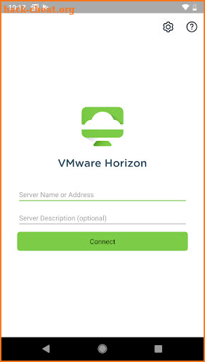 VMware Horizon Client screenshot