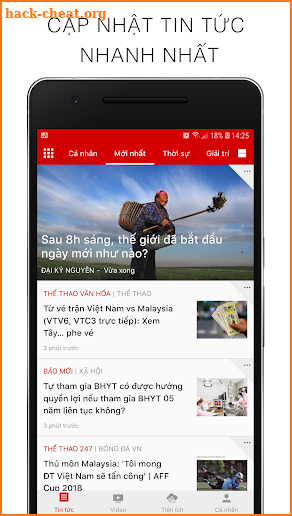 VNTime - Đọc báo & Tin Tức Online - Mới Nhất screenshot