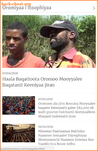 VOA Ethiopia - VOA Amharic, Afaan Oromoo, Tigrinya screenshot