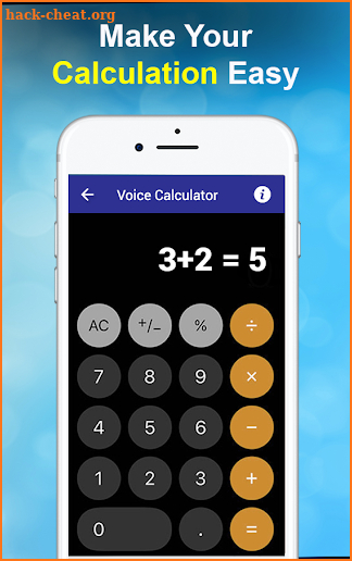 Voice & Talking Calculator screenshot