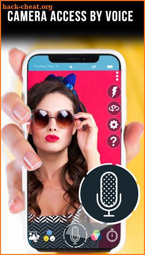 Voice Camera – Selfie by voice screenshot