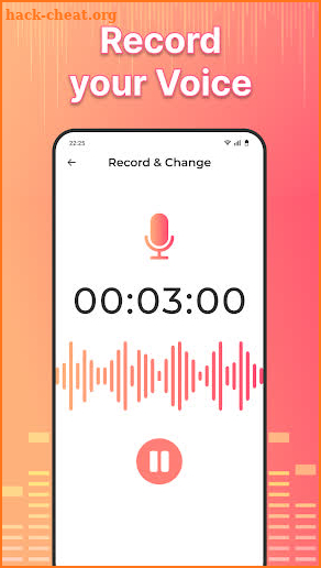 Voice Changer & Sound Effects screenshot