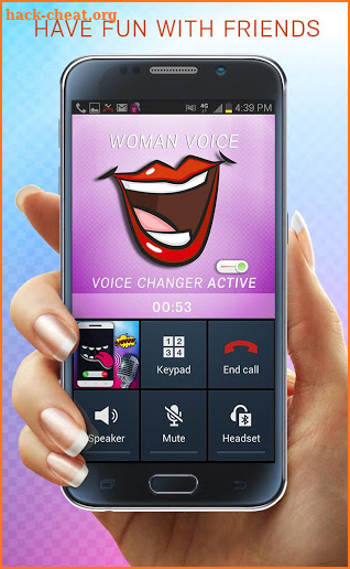 Voice Changer During Call ! screenshot