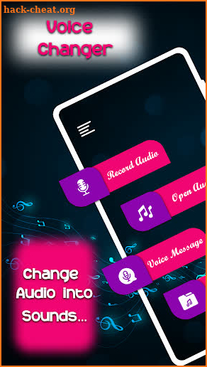 Voice Changer, Editor and Recorder : Free Effects screenshot