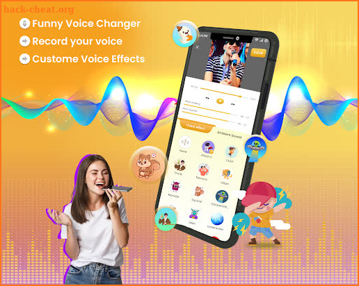 Voice Changer: Funny Sounds screenshot