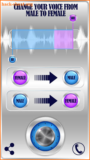 Voice Changer Male to Female screenshot