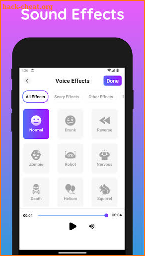 Voice Changer Pro screenshot