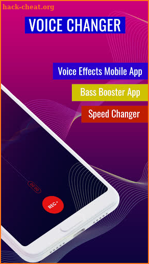 Voice Changer: Voice effects, Robot voice screenshot